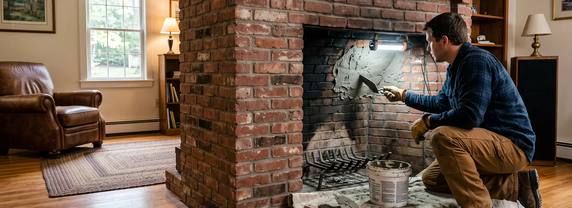 Fireplace Smoke Chamber Repair in Buena Park