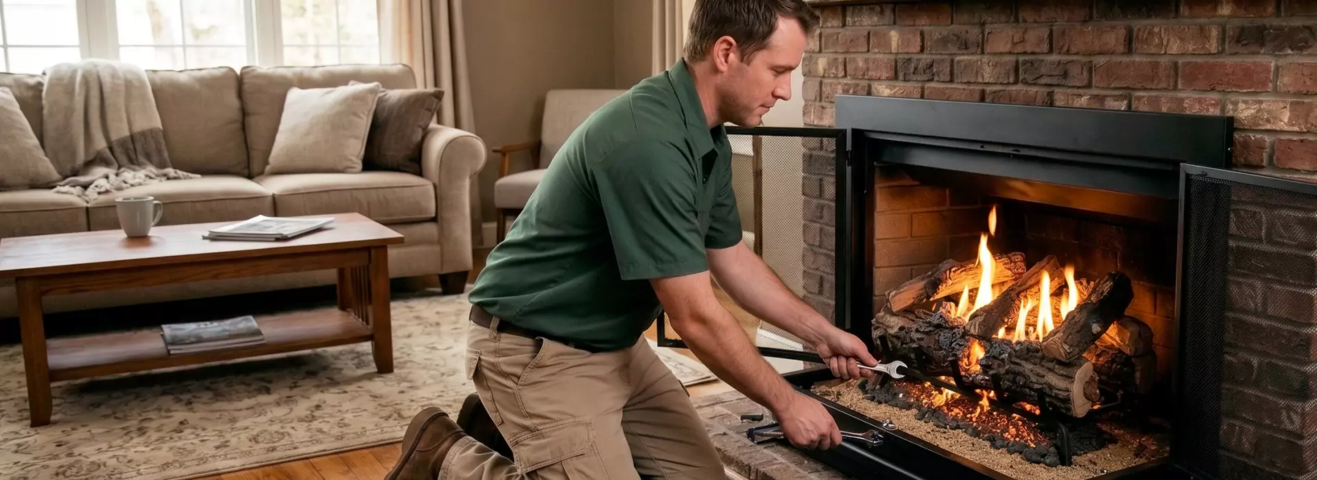 Gas Fireplace Logs in Buena Park, CA