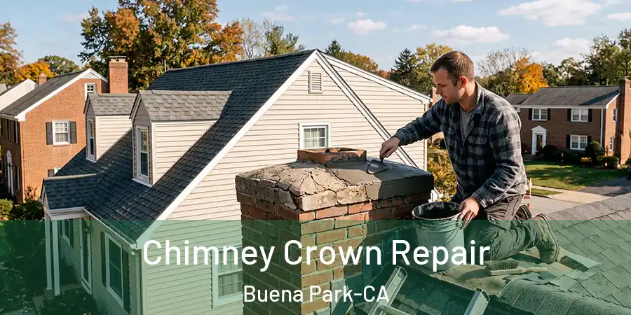 Chimney Crown Repair Buena Park-CA