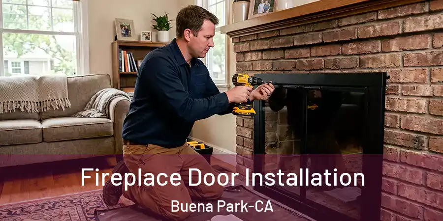  Fireplace Door Installation Buena Park-CA