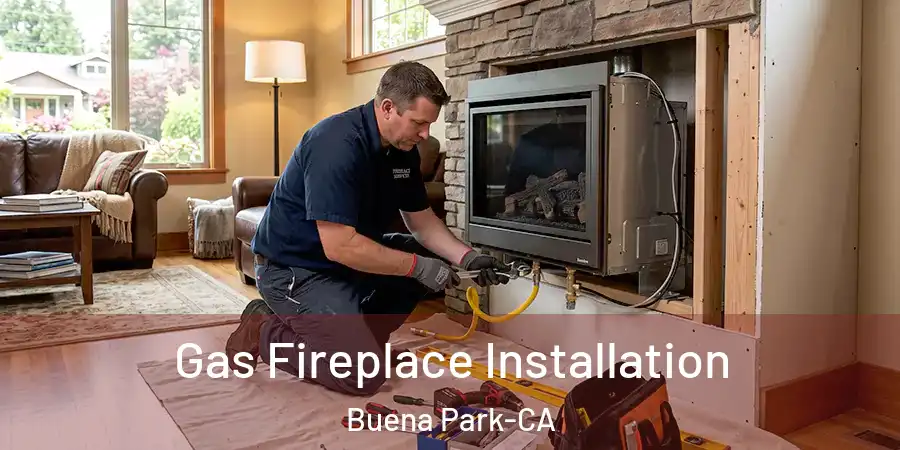  Gas Fireplace Installation Buena Park-CA