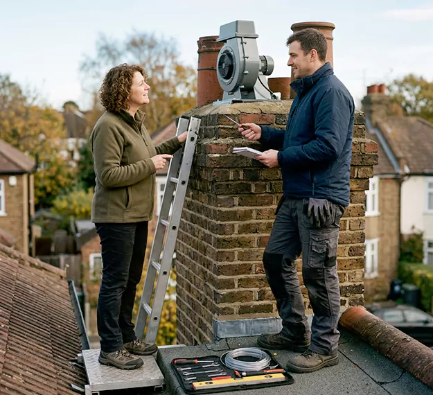 Why Buena Park, CA Homeowners Choose Our Chimney Fan Installation Team?