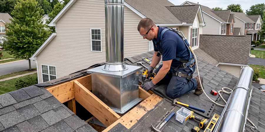 Chimney Support Box Installation Buena Park