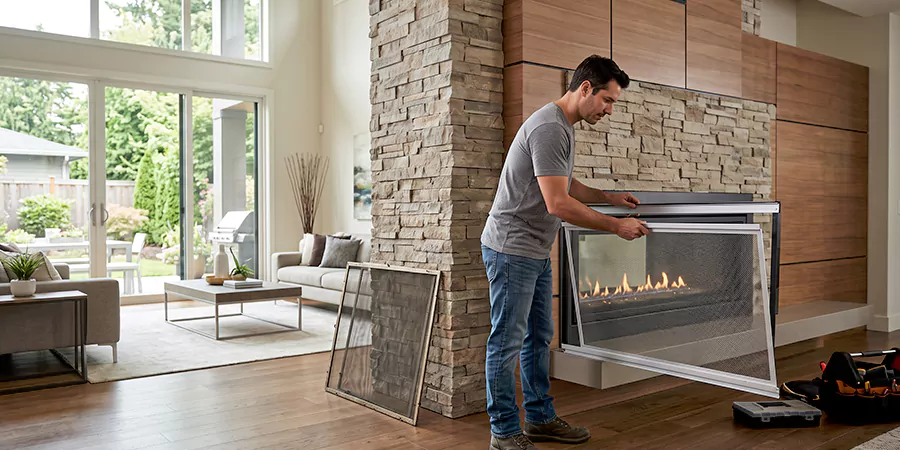 Fireplace Insert Screen Replacement Buena Park