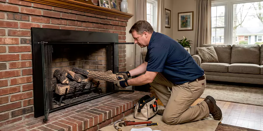 Propane Fireplace Logs Installation Buena Park
