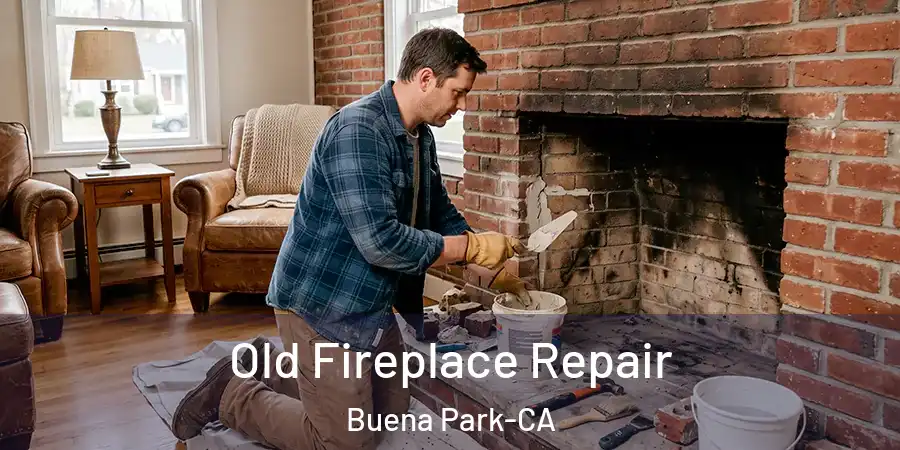 Old Fireplace Repair Buena Park-CA