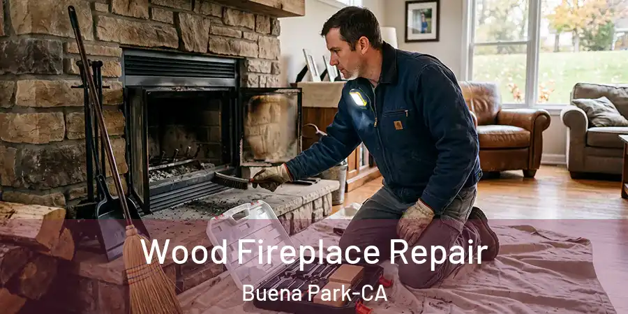 Wood Fireplace Repair Buena Park-CA